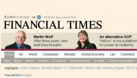Financial Times: Guvernul român, în cel mai bun caz disfuncţional, în cel mai rău incompetent