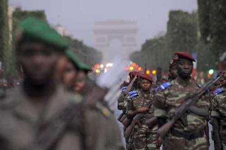 Ziua Franţei, în culori africane
