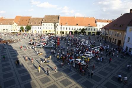 Raliul Sibiului 2010 ia startul în Piaţa Mare