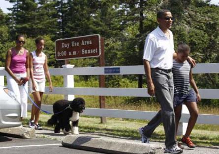 Paradisul familiei Obama