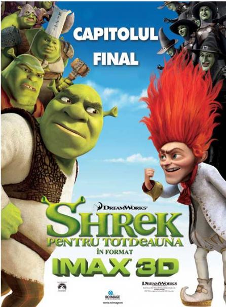 Shrek a intrat din acest week-end şi la IMAX 3D