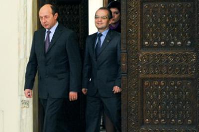 Boc, ecoul lui Băsescu