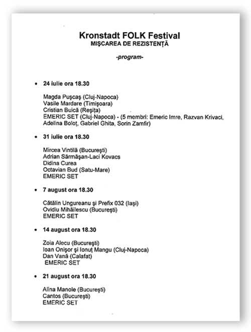 Mişcarea de Rezistenţă  - folk la Braşov 18402053