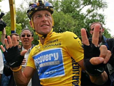 Lance Armstrong, final de drum