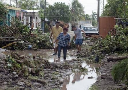 Mexic: 22 de morţi a lăsat în urma sa uraganul Karl