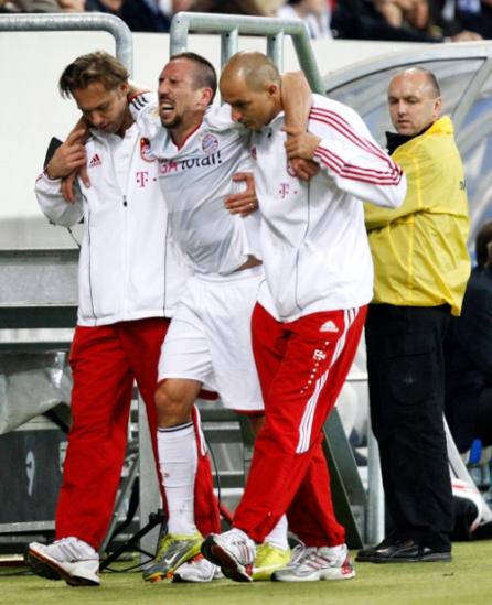 Clujenii au scăpat de Ribery! Francezul s-a accidentat grav şi ratează meciul cu CFR