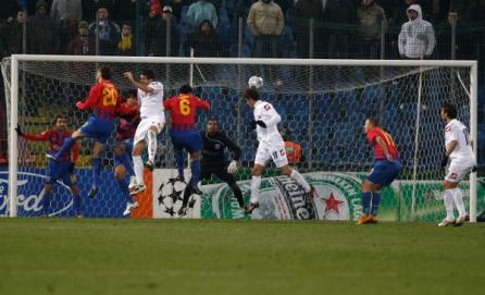 Nici o victorie şi nici un gol pentru Steaua împotriva echipelor italiene!