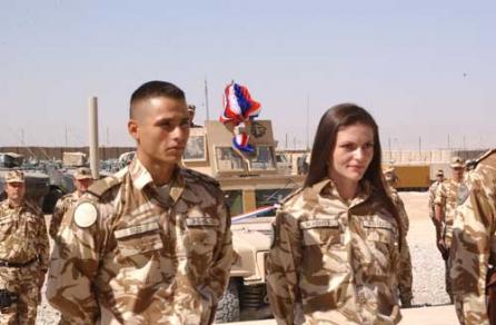 Doi militari români s-au căsătorit în Afganistan