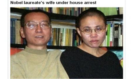 Soţia laureatului Premiului Nobel pentru Pace, arestată la domiciliu