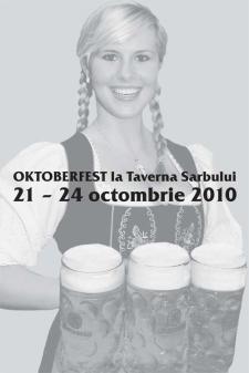Oktoberfest la Taverna Sârbului: patru zile şi patru nopţi!