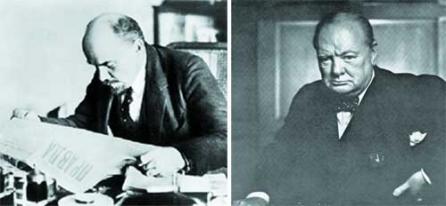 Lenin şi Churchill conduceau planeta cu accidente la creier