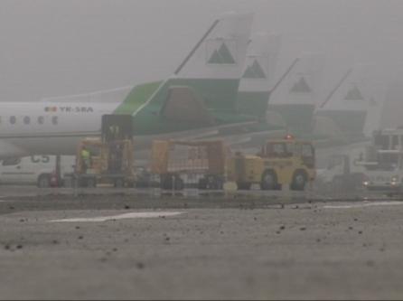Aeroportul Otopeni: Întârzieri de până la trei ore, din cauza ceţii