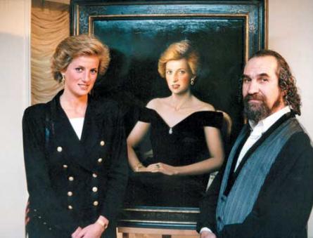 Pictorul Prinţesei Diana de Wales