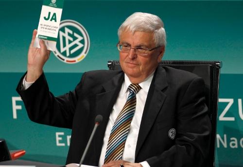 Preşedintele federaţiei germane de fotbal s-a apucat de actorie