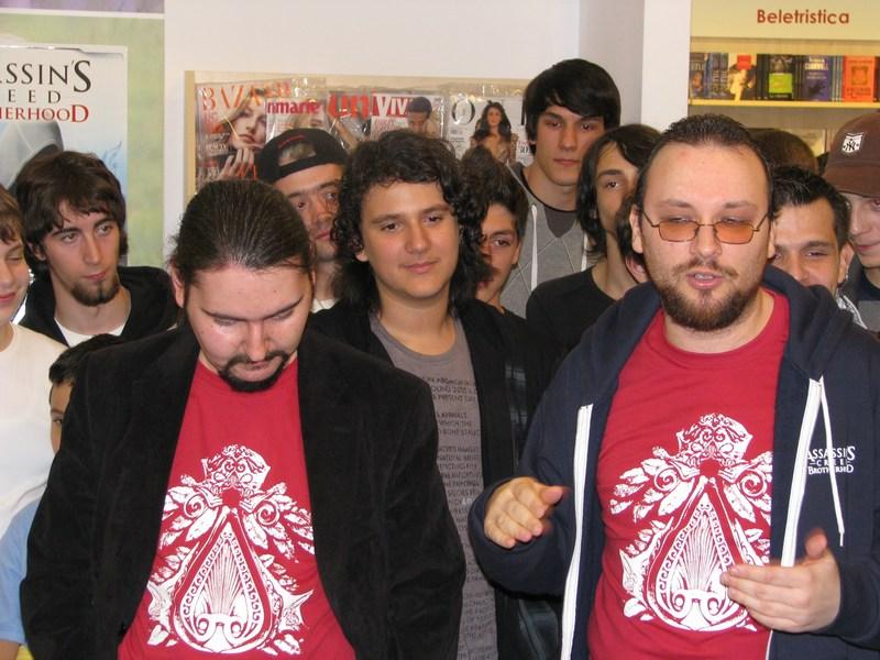 Imagini de la lansarea Assassin's Creed 2: Brotherhood în România 18411961