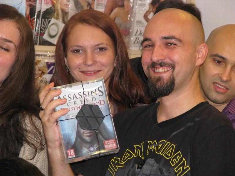 Imagini de la lansarea Assassin's Creed 2: Brotherhood în România 18411974