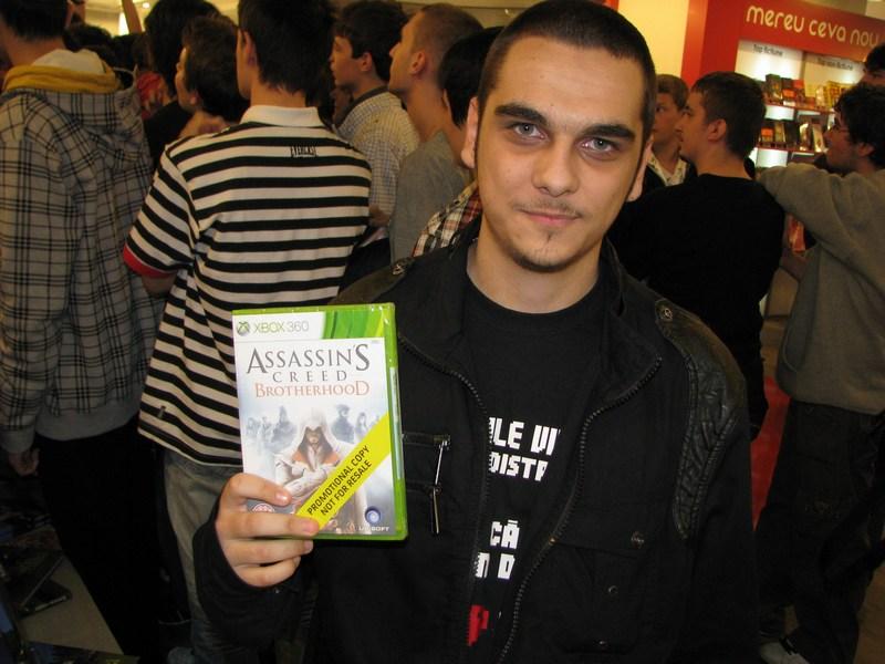 Imagini de la lansarea Assassin's Creed 2: Brotherhood în România 18411988
