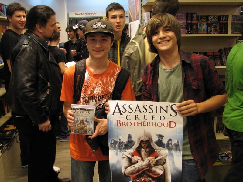 Imagini de la lansarea Assassin's Creed 2: Brotherhood în România 18411994