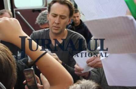 Nicolas Cage se întoarce în Bucureşti pentru a continua filmările în studio la "Ghost Rider 2"