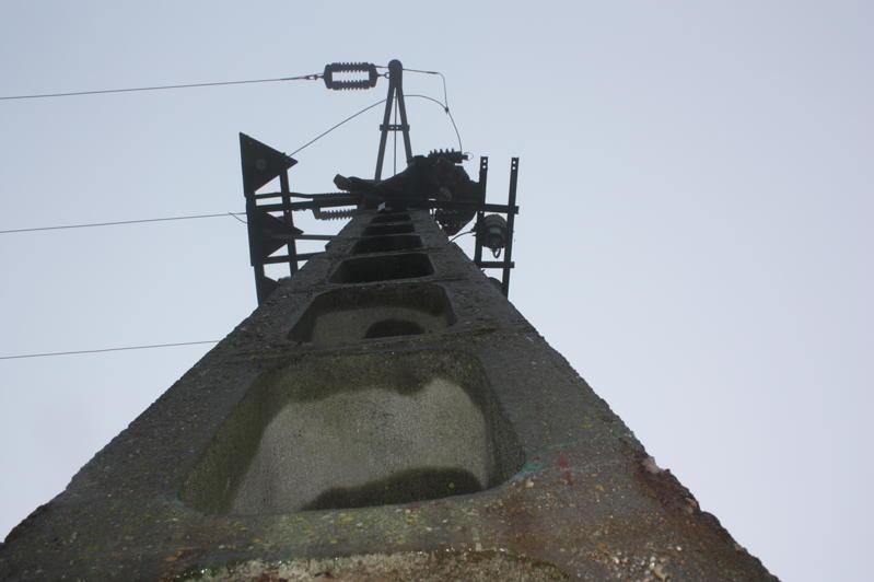 Hoţ mort pe stâlpul de înaltă tensiune 18412906
