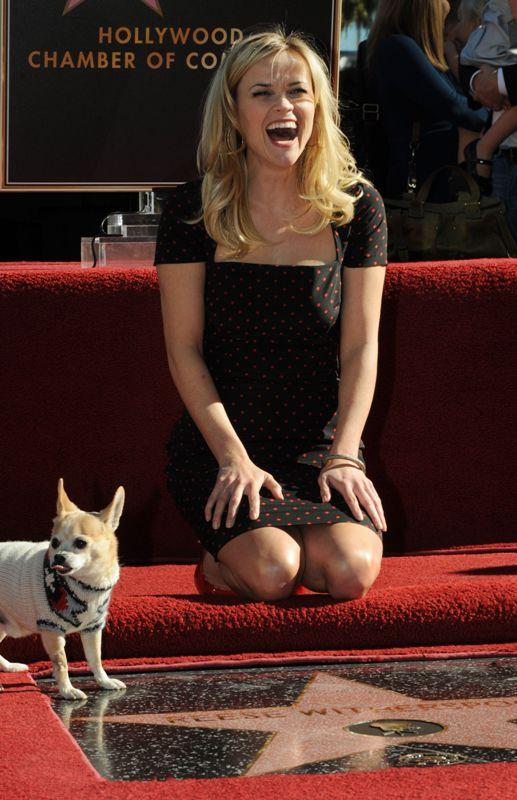 Reese Witherspoon, răsplătită cu o stea pe Hollywood Walk of Fame