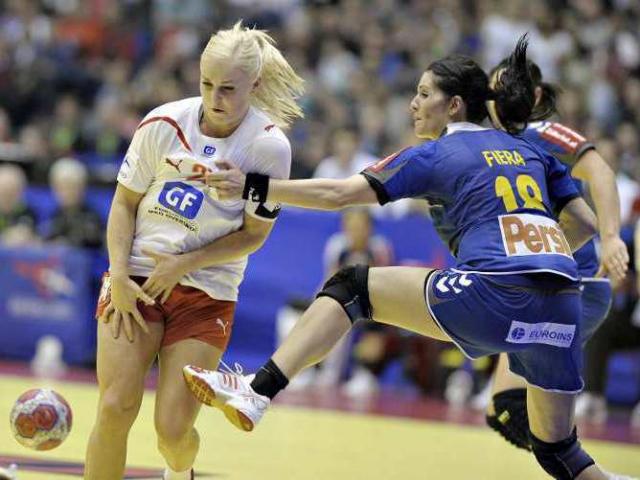 CE de handbal: România - Danemarca 22-25