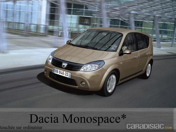 Monovolum de la Dacia în 2012!