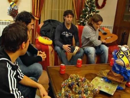 Video: Jucătorii lui Villarreal joacă fotbal cu Moş Crăciun!