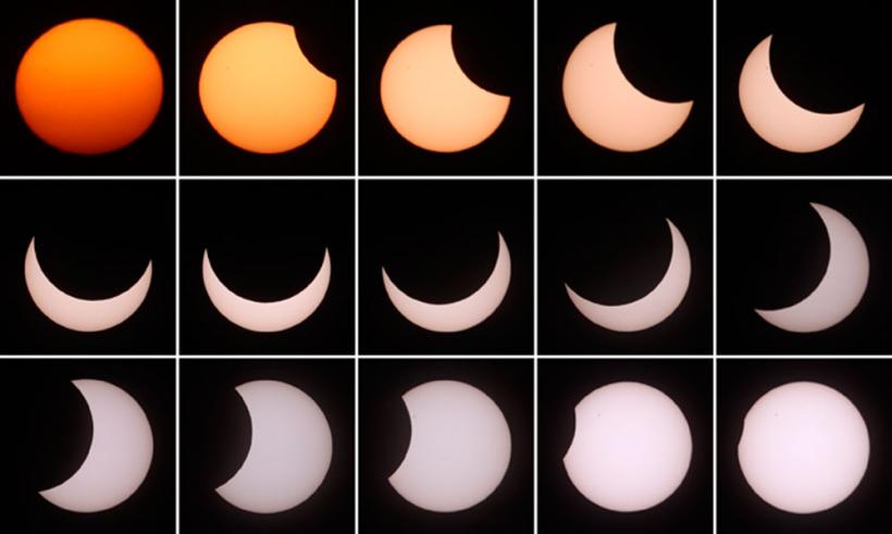 Amurg la amiază: eclipsa parţială de Soare 18416544