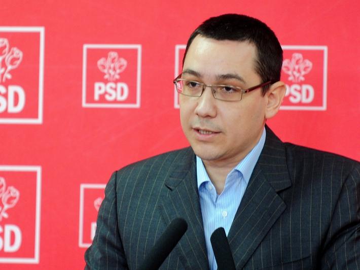 Ponta propune o alianţă PSD-PNL-PC: "Alianţa va avea bază juridică"