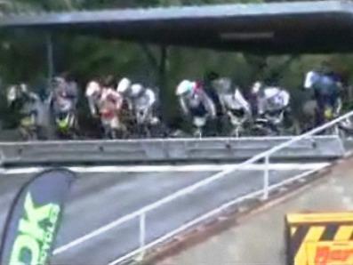 Video: Accident stupid la o cursă de BMX în SUA!