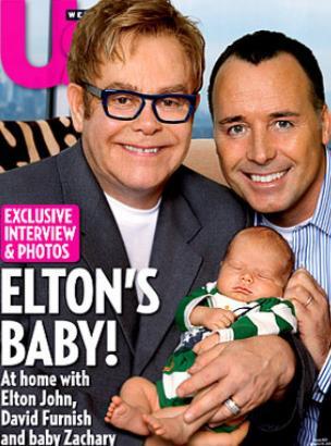 El este Zachary, băieţelul lui Elton John!