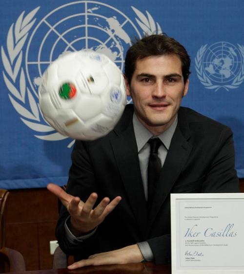 Casillas a fost numit ambasador ONU al bunăvoinţei