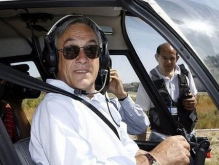 Preşedintele chilian a rămas în "pana prostului" cu elicopterul