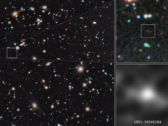 NASA a descoperit cea mai veche galaxie din univers