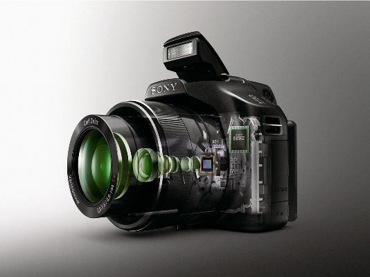 Sony HX100V, Cyber-shot superzoom cu filmare HD