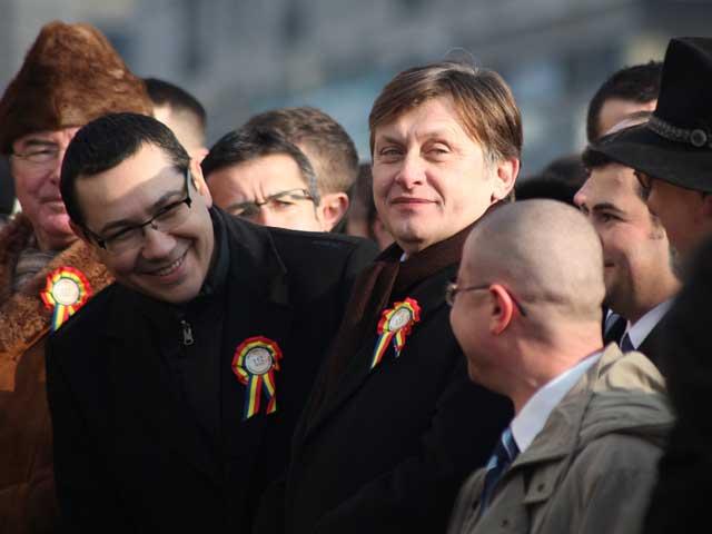 Alianţa Opoziţiei va fi condusă  doar de Crin Antonescu şi Victor Ponta