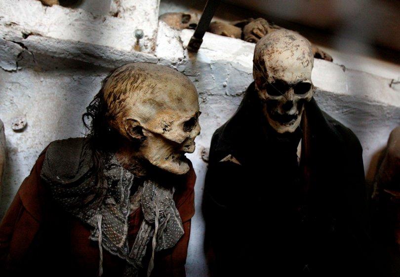 Înmormântarea, văzută ca o artă la Catacombele din Palermo 18420462