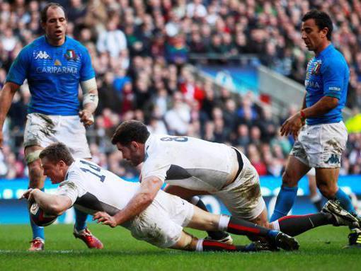 Rugby: Anglia a umilit Italia în Turneul celor Şase Naţiuni