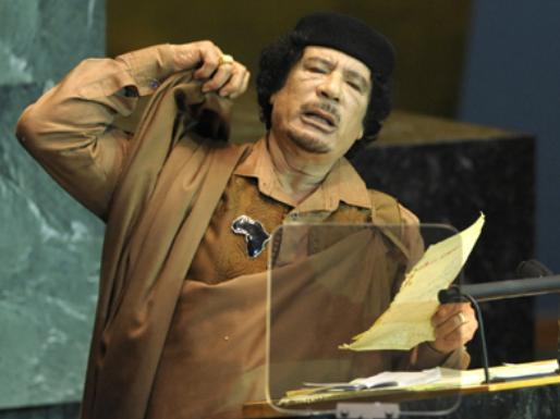 Kadhafi le cere refugiaţilor palestinieni să "mărşăluiască spre Palestina"