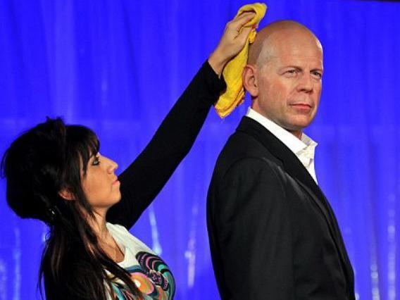 Bruce Willis are statuie la Madame Tussauds