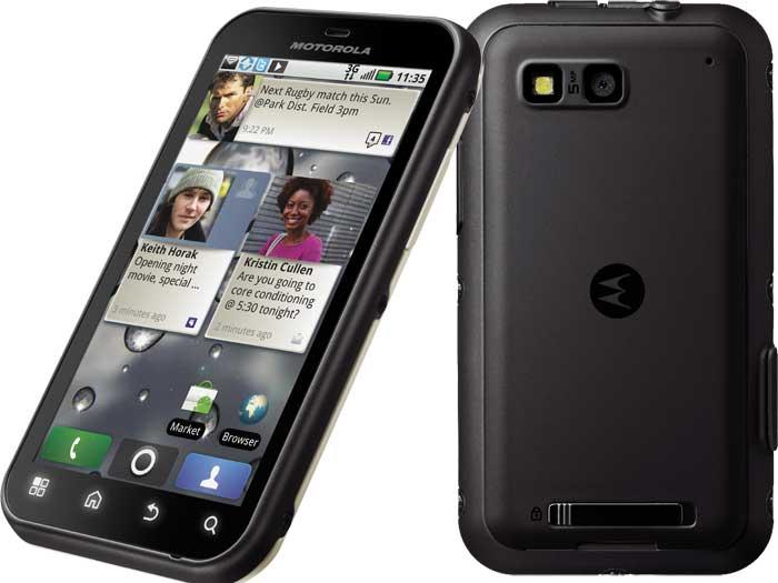 Primul Android ultrarezistent:  Motorola Defy