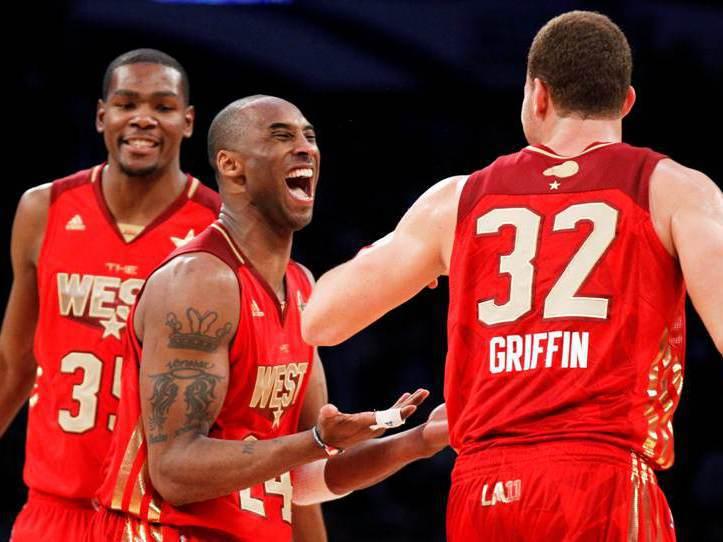 Vestul s-a impus în All Star Game, Kobe Bryant a fost ales MVP