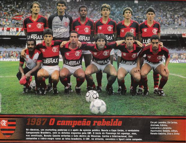Titlu acordat retroactiv: Flamengo, campioană a Braziliei în 1987