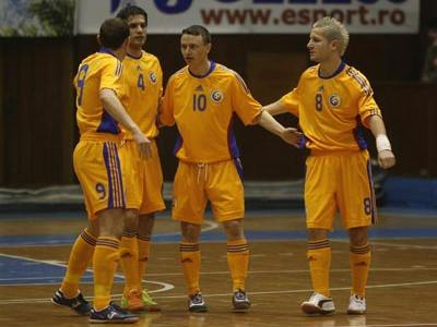 Futsal: România a pierdut primul meci din preliminariile EURO-2012