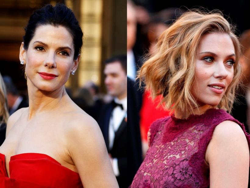 Sandra Bullock şi Scarlett Johansson au evitat să se întâlnească la Oscar