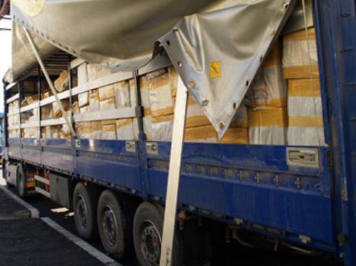 22 de TIR-uri cu mărfă de contrabandă, confiscate de Garda Financiară Ilfov