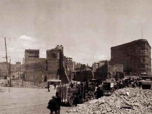 În urmă cu un secol: Imagini nemaivăzute de la Marele Cutremur din San Francisco
