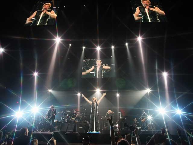 Bon Jovi, un concert de vis