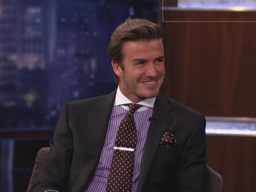 Fiul lui David Beckham despre viitoarea surioară: „Putem s-o numim Justine Bieber?” (Video)